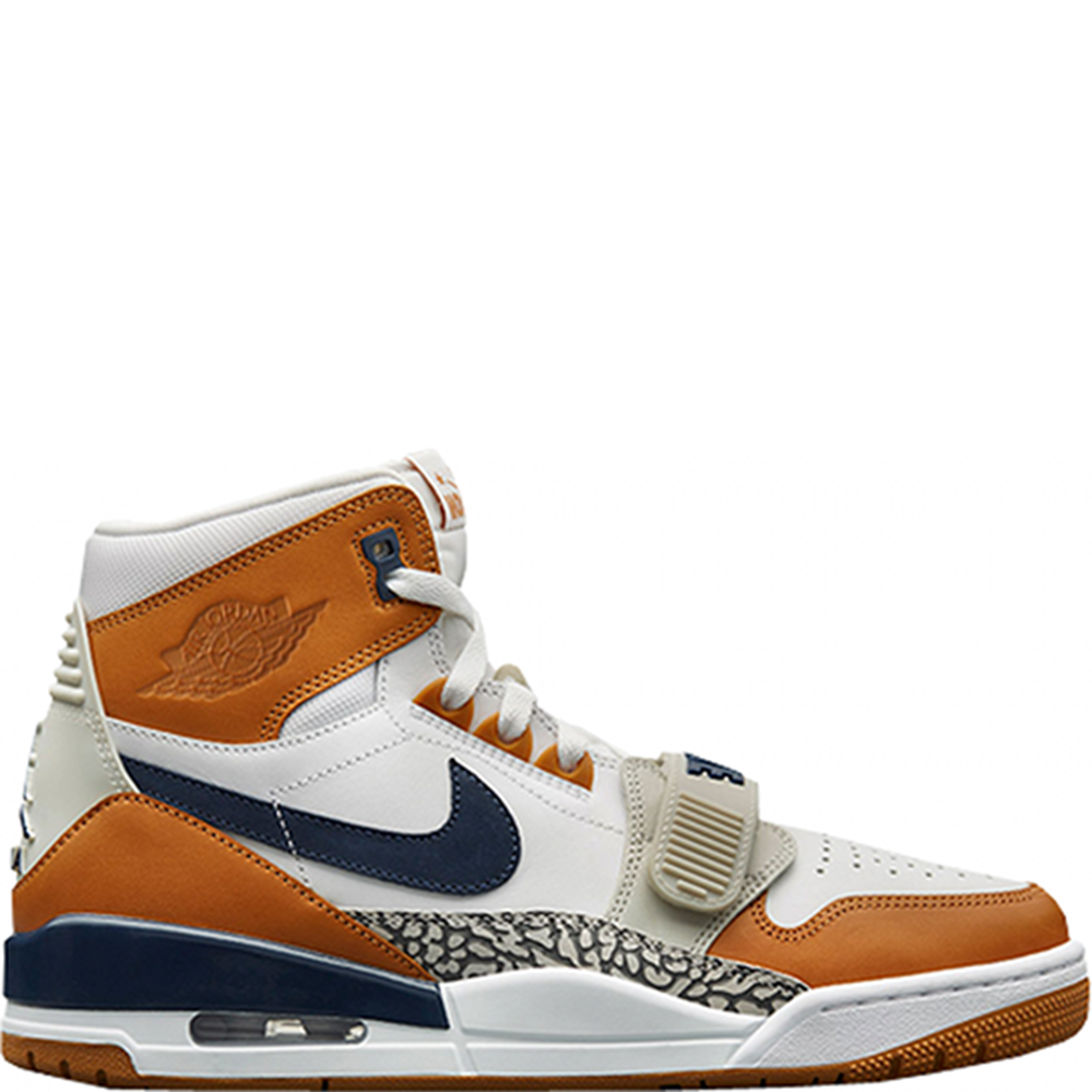 Style code AQ4160-140. Jordan x Just Don Legacy 312 Medicine Ball / White
