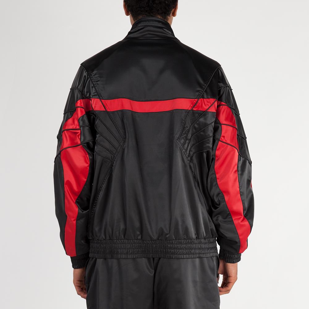 Style code AR3130-010. Jordan Sportswear AJ 5 Satin Jacket / Black